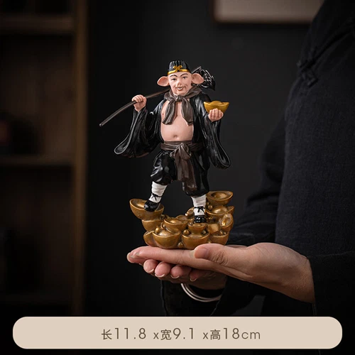 Statua Re Scimmia Viaggio in Occidente Mito Nero: Modellino Wukong 30 cm 1 pz - Foto 18 di 25