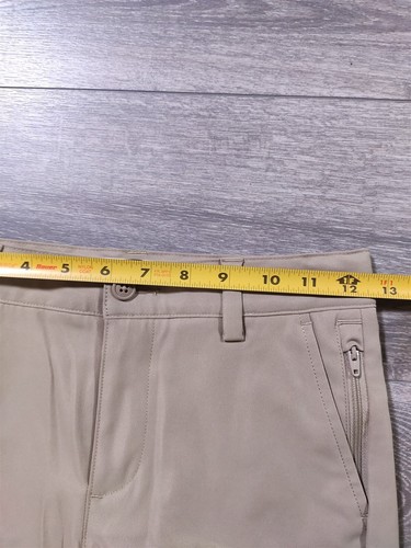 Lands End Shorts Boys Size 8 Beige School Uniform Bottoms Active Chino - Picture 4 of 8