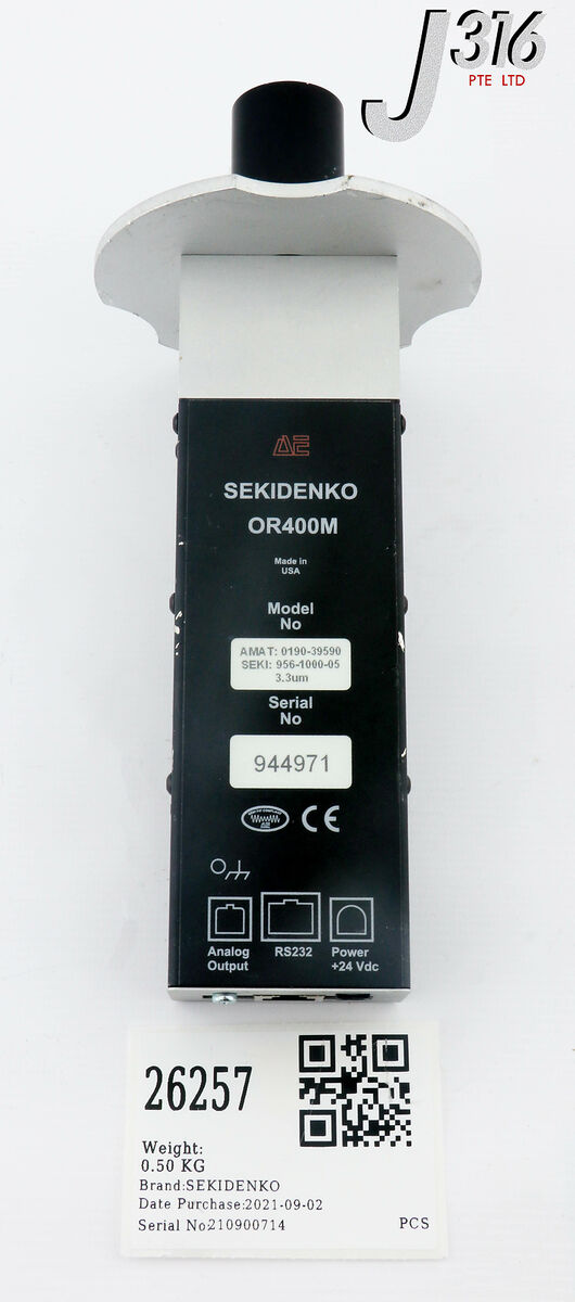 26257 ADVANCED ENERGY PRECISION OPTICAL IR PYROMETER 26257 ADVANCED ENERGY PRECISION OPTICAL IR PYROMETER