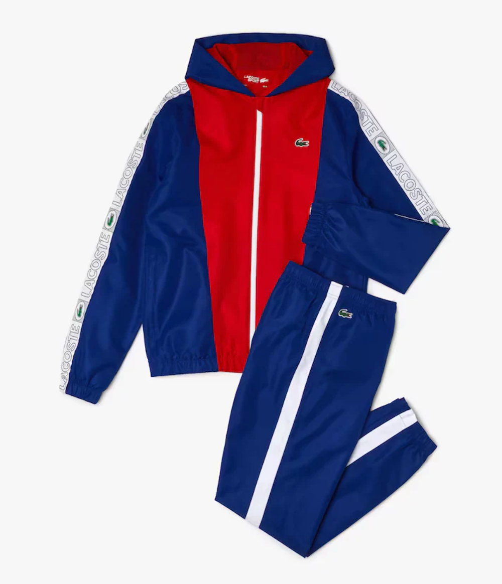 激安アウトレット通販 レディース Men's Lacoste SPORT Tracksuit Colour-block Bands Branded その他