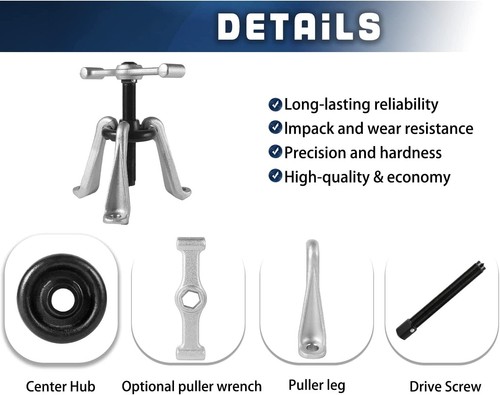 7394 Universal Hub Puller Wheel Hub Removal Tool Replace For OTC 7394 Large Size - Picture 4 of 11