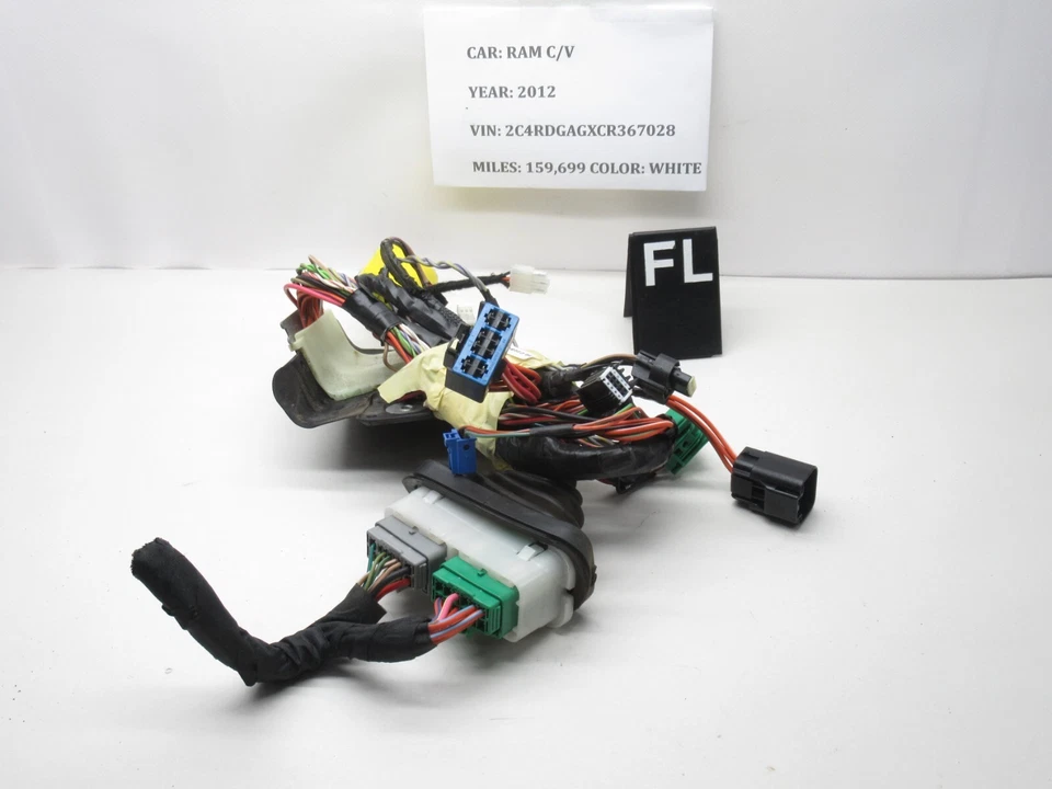 Cables de puerta delantera izquierda RAM C/V 2012-2013 16238C0 OEM Foto 3 de 4