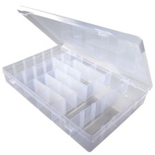 Embroidery Floss & Thread Organizer Box - Cle...