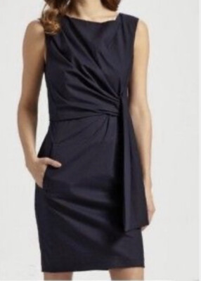 diane von furstenberg DVF Black Amara dress Size 0 XS New NWT LBD