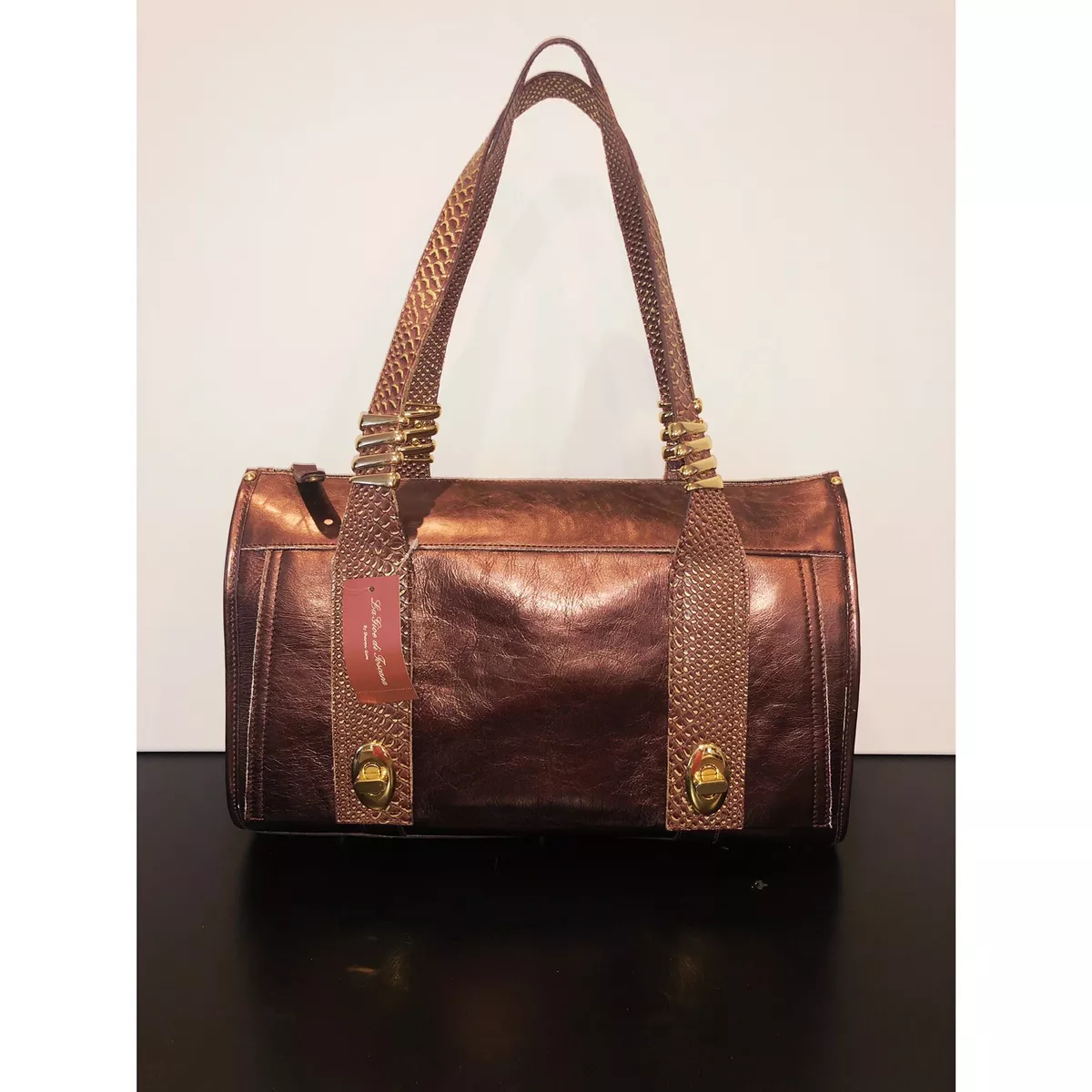 Gio leather tote bag