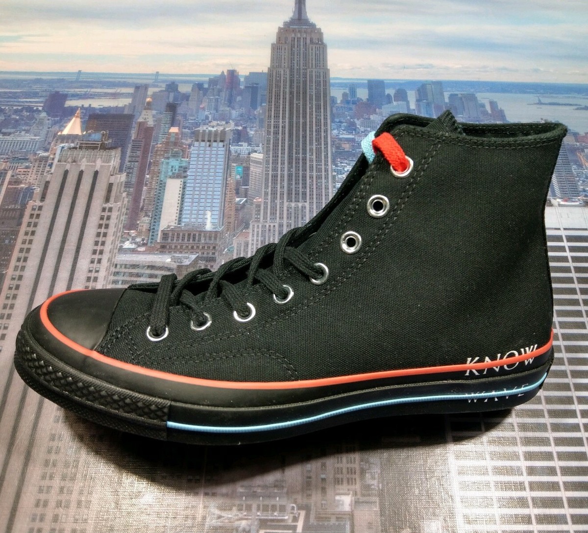 Converse x Know Wave Chuck Taylor All Star 70 High Top Black Converse x Know Wave Chuck Taylor All Star 70 High Top Black