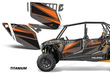 AMR Racing Graphic Wrap Kit Polaris RZR 1000 UTV Doors Decal 4 Door TI PRO ARMOR