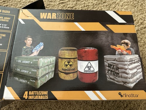 War Zone Inflatables Battlezone 4 Pack