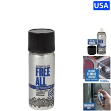 Industrial-Grade Free All 1.5oz Rust Penetrating Oil - Safe for Paint & Plastic