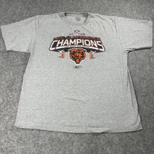 Chicago Bears Shirt Mens XL NFL Football 2006 NFC Conference Champions Reebok