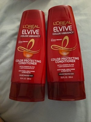 (2) L'Oreal Elvive Color Vibrancy Color Protecting Conditioner 13.5 Oz Loreal