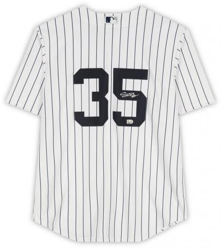 Camiseta deportiva Nike blanca autografiada por Cody Bellinger New York Yankees réplica Foto 2 de 4