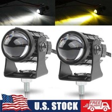 2x Led Work Light Bar Pods Fog Driving Spot Offroad Suv Car Truck Yellow White