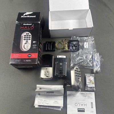 Kwikset Halo Smart Lock Keypad Satin Nickel NO KEYS *Read Description