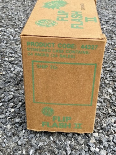 GE FLIP FLASH II BLITZBIRNEN "NOS" CASE OF 22 PACKS (176 Blitze) - Bild 5 von 7