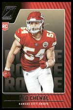 2022 Zenith #167 Leo Chenal RC Rookie Retail Kansas City Chiefs