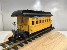 Delton Lines G Scale Denver & Rio Grande Western D&RGW Heavyweight #4