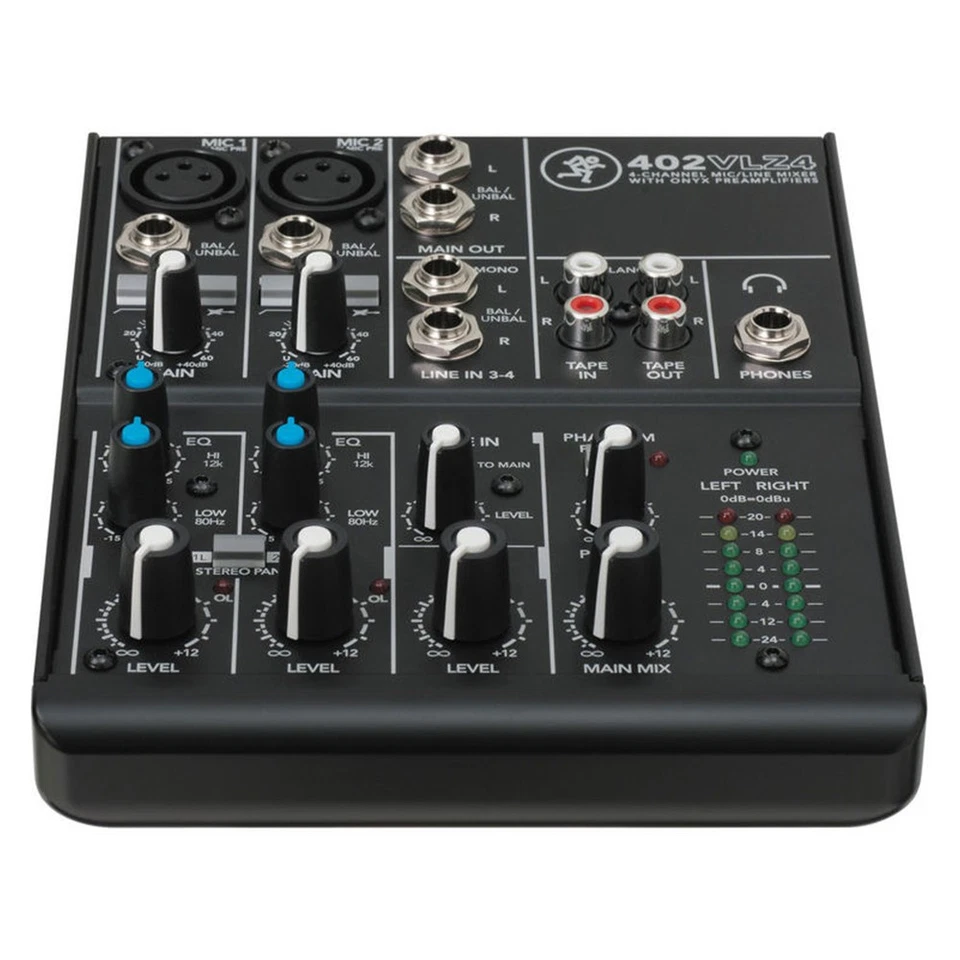 Mackie 402VLZ4 4-Channel Ultra-Compact Mixer - Image 2 of 4