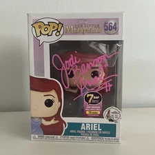 Funko Pop! Disney Little Mermaid Ariel #564 7BAP 75Pcs Jodi Benson - BAS COA