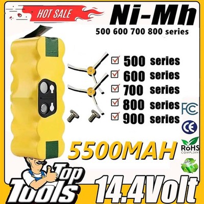 5500mAh Akku für iRobot Roomba 500 510 530 532 535 540 550 770 780 800 870 880 E