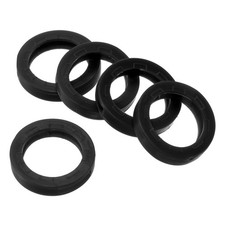 Key Caps Covers Rings, 10 Pack 0.9" Keys Identifiers Covers Coding Tags, Black