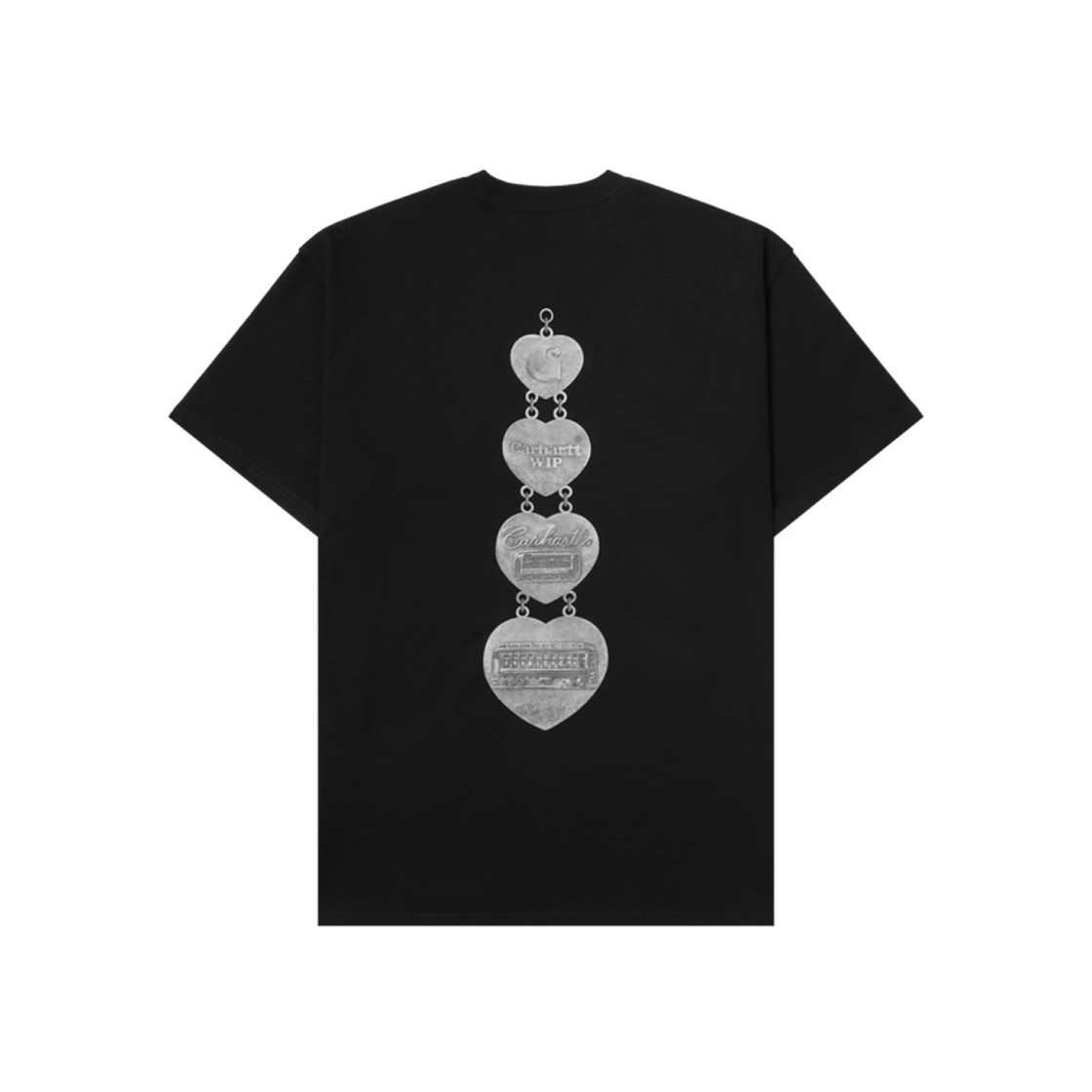 Carhartt WIP Black Heart Chain Short Sleeve T-Shirt