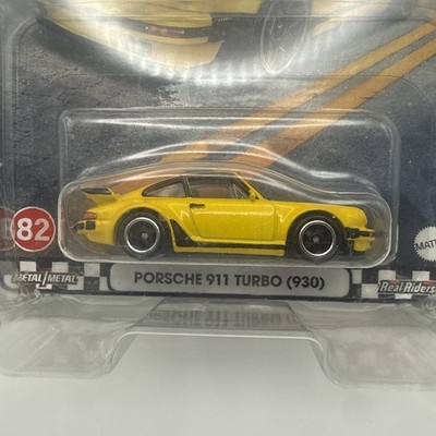 2022 Hot Wheels Boulevard Porsche 911 Turbo (930) Yellow #82 In