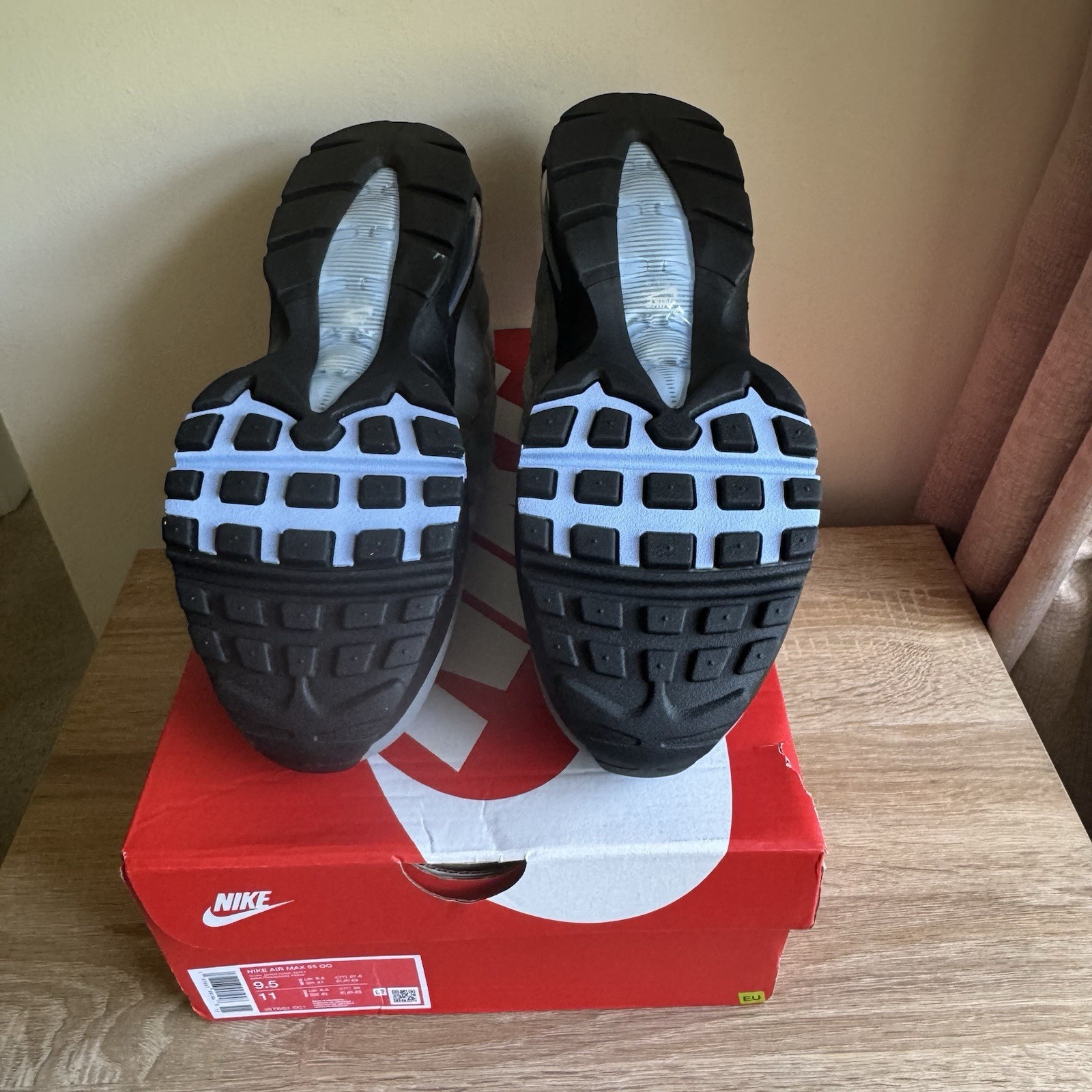NIKE AIR MAX 95 OG COOL GREY, UK 8.5, RRP£175, IB7682-001, NEW. image 7
