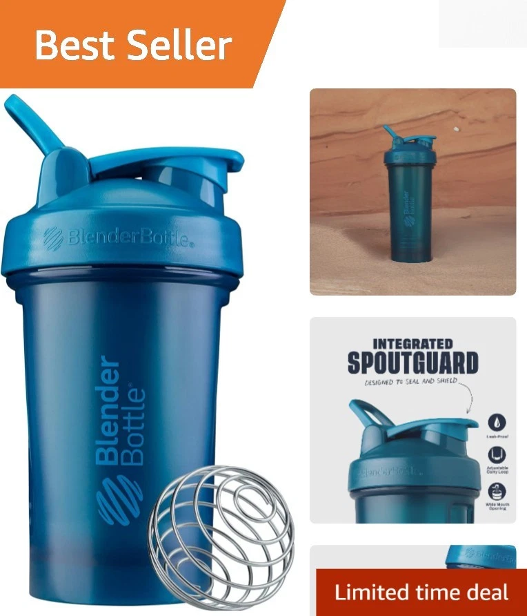 Ultimate 20-Ounce Classic V2 Shaker Bottle - BPA-Free, For Protein & Smoothies
Opens in a new window