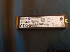 Kingston KC3000 1TB M.2 NVMe PCIe Internal SSD with Heatsink (READ DESCRIPTION)