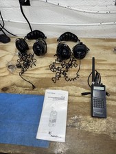 Vintage RadioShack PRO 89 Scanner VHF/UHF/Air Band Race Scanner and 2 Headphones
