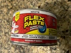 Flex Seal Flex Paste Super Thick Waterproof Rubberized Paste - White - 1lb