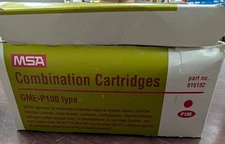 🤪 LOT OF 2 MSA COMBINATION CARTRIDGES GME-P100 TYPE 815182