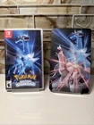 Pokemon Brilliant Diamond Shining Pearl (Steelbook) Nintendo Switch W/ 1 Game