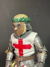 Mythic Legions Masked Leper Knight Helmet head Sculpt Unpainted