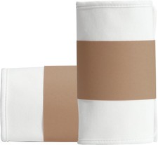 2Pcs Organic Cotton Flannel for Castor Oil Pack Wrap, Reusable Castor Oil Wrap,