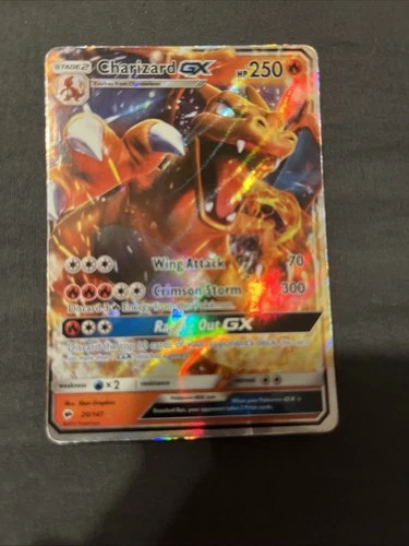Charizard GX 20/147 Sm-Burning Shadows Holo