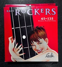 Everly 6045-5 Bass Rockers Nickel Plated Steel 45-135 Five String Set