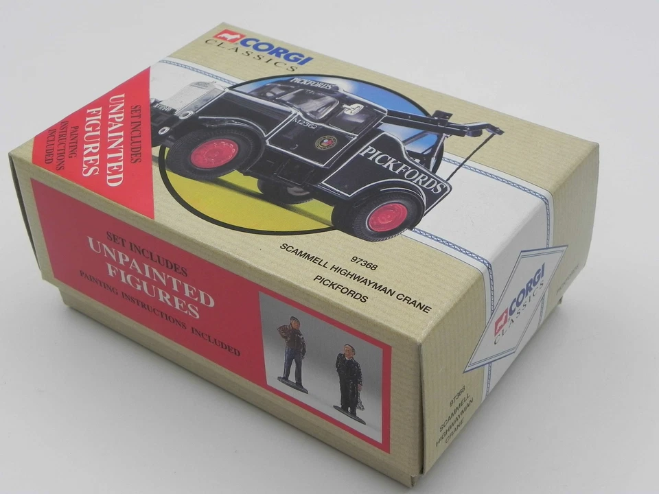 Corgi Classics Scammell Crane Pickfords Vintage Die Cast MIB 97368 - Image 2 of 2