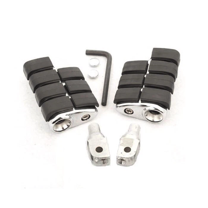 Pie delantero grande de goma para Yamaha Road Star XV1700 Warrior 2002-2009 2004 Foto 2 de 4