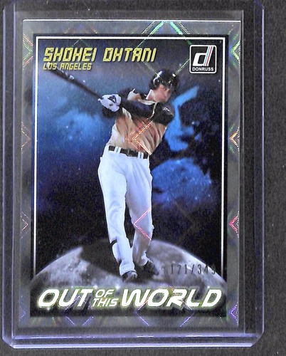 2018 Donruss Out of this World Parallel #OW5 Shohei Ohtani No 121 of 349
