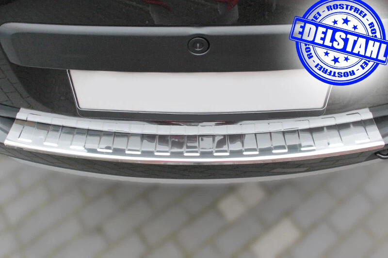 Protector de Parachoques trasero compatible Dacia Duster I 2010-2017 Acero Inox. - Imagen 3 de 3