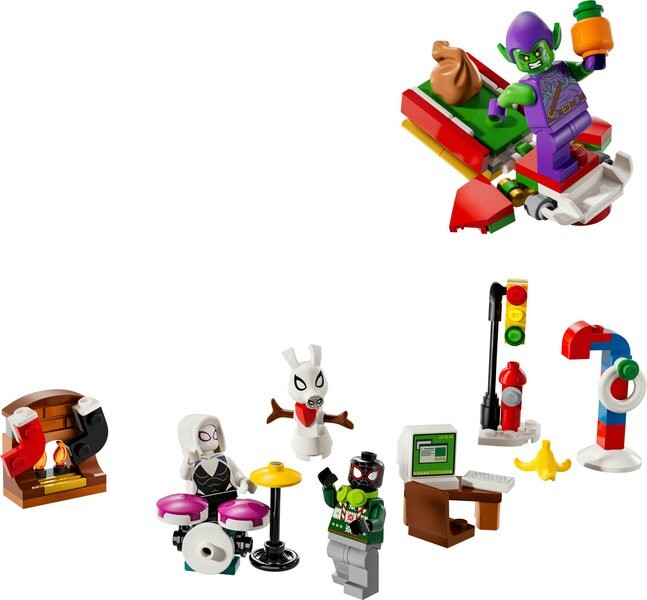 Lego Marvel SpiderMan Christmas Advent Calendar 2024 76293 Age 7+ eBay
