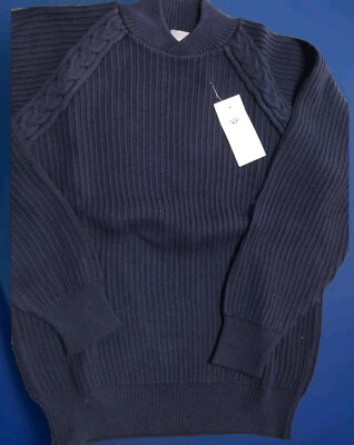 Men's Long Sleeve Wool Sweater