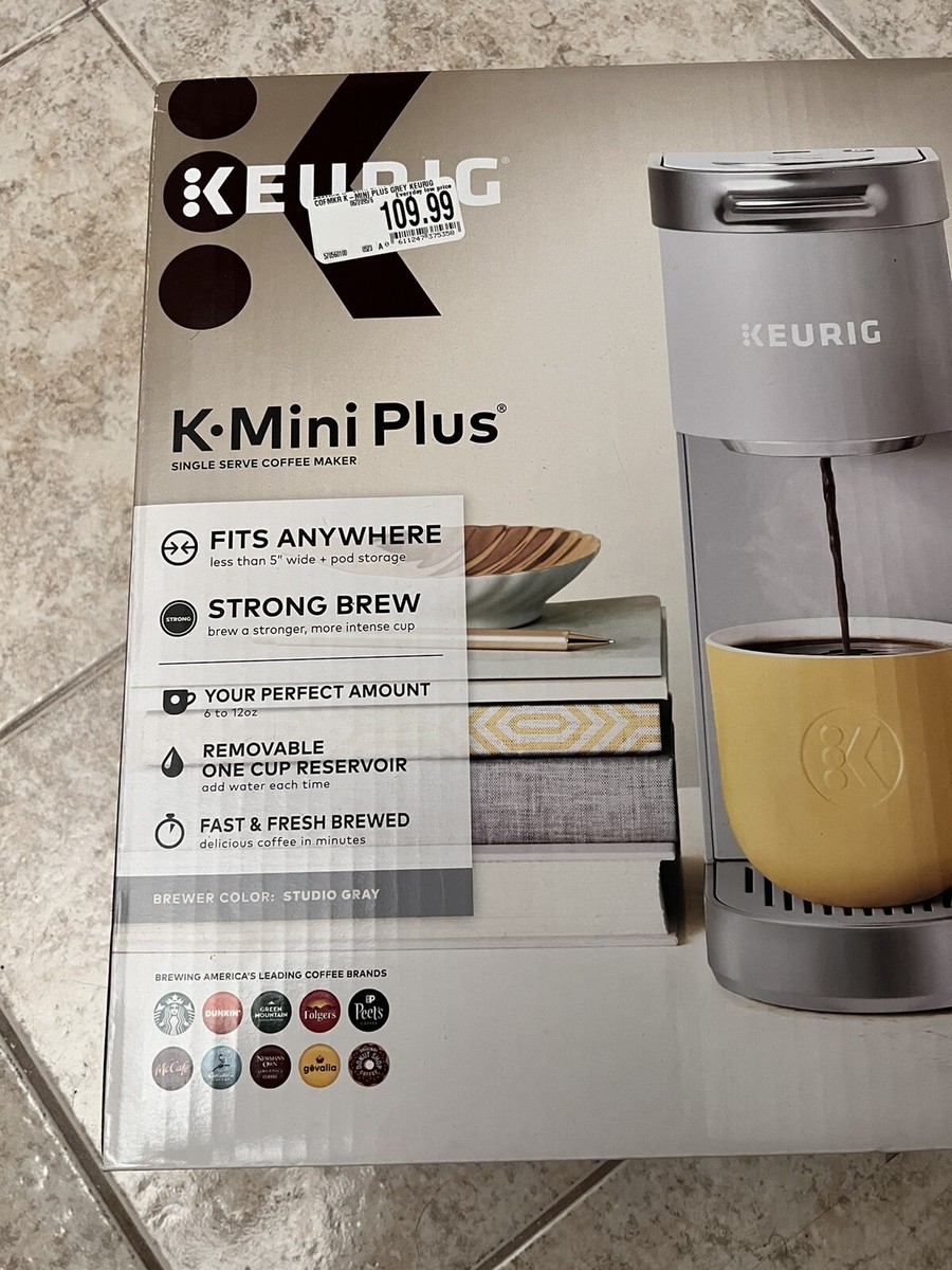 Keurig K-Mini Plus Single Serve K-Cup Pod Coffee Maker Studio