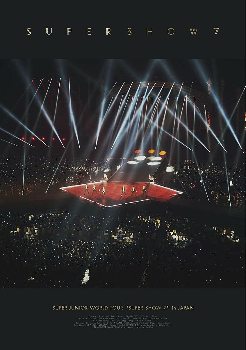 New SUPER JUNIOR WORLD TOUR SUPER SHOW7 IN JAPAN DVD AVBK New SUPER JUNIOR WORLD TOUR SUPER SHOW7 IN JAPAN DVD AVBK