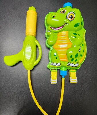 ''NEW'' Dinosaur Water Blaster with Wearable Water Storage Backpack
