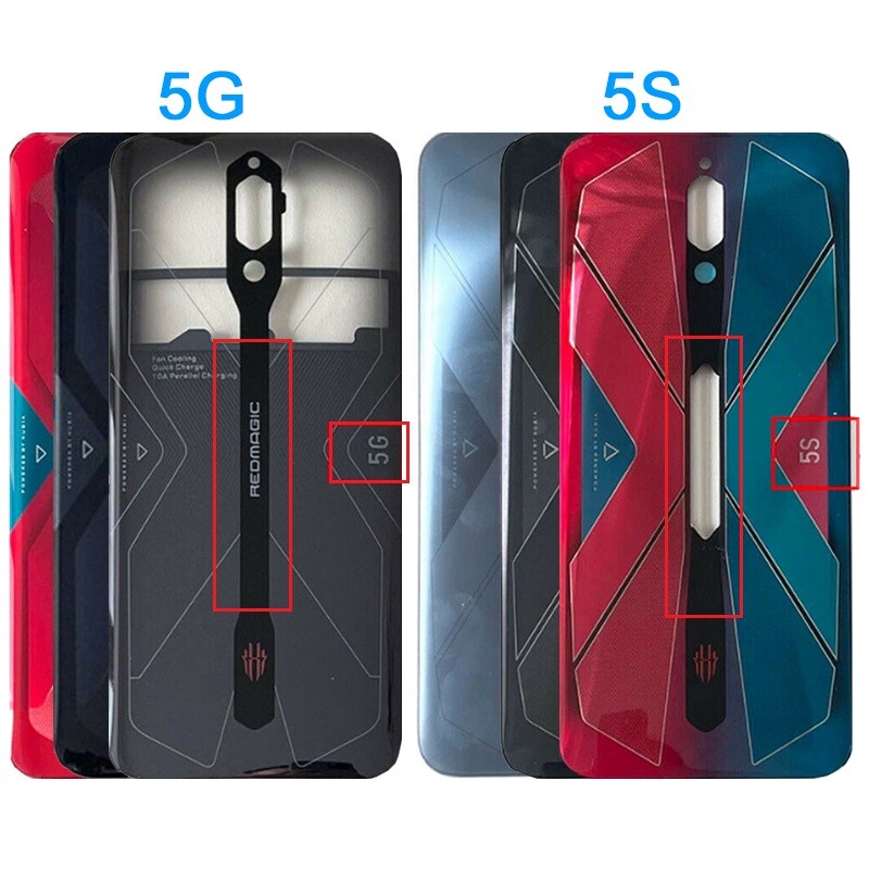 New OEM Rear Housing Battery Back Door Cover For ZTE Nubia Red