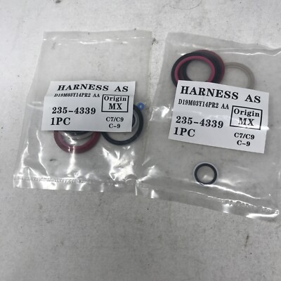 Lot of 2- Harness Assembly Kits- 235-4339- O-Ring Kit - D19M03Y14PR2