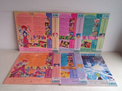 Cutie Honey Volume 1-6 Set LD Laserdisc 25 Episodes Anime Japan with Obi - Picture 2 of 6